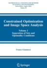 Image for Constrained Optimization and Image Space Analysis