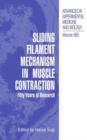 Image for Sliding Filament Mechanism in Muscle Contraction