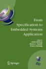 Image for From specification to embedded systems application