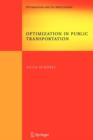 Image for Optimization in Public Transportation