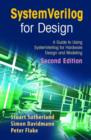 Image for SystemVerilog for Design Second Edition : A Guide to Using SystemVerilog for Hardware Design and Modeling