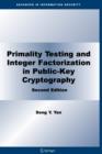 Image for Primality Testing and Integer Factorization in Public-Key Cryptography