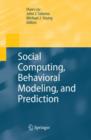 Image for Social Computing, Behavioral Modeling, and Prediction