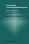 Image for Handbook of combinatorial optimizationSupplement volume A