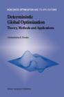 Image for Deterministic global optimization  : theory, methods and applications