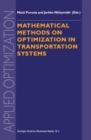 Image for Mathematical methods on optimization in transportation systems