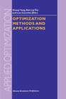Image for Optimization methods and applications