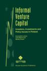 Image for Informal venture capital  : investors, investments and policy issues in Finland