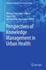 Image for Urban health knowledge management