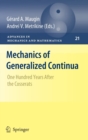 Image for Mechanics of Generalized Continua