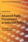 Image for Advanced Public Procurement as Industrial Policy