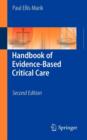 Image for Handbook of Evidence-Based Critical Care