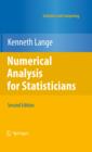 Image for Numerical analysis for statisticians