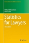 Image for Statistics for Lawyers