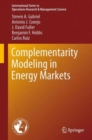 Image for Complementarity modeling in energy markets