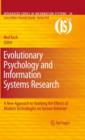 Image for Evolutionary Psychology and Information Systems Research