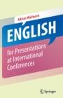 Image for English for presentations at international conferences