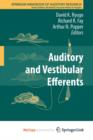 Image for Auditory and Vestibular Efferents