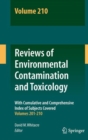 Image for Reviews of Environmental Contamination and Toxicology Volume 210