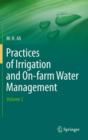 Image for Practices of irrigation &amp; on-farm water managementVolume 2