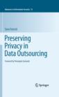 Image for Preserving privacy in data outsourcing : 51