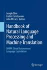 Image for Handbook of Natural Language Processing and Machine Translation