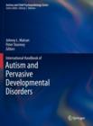 Image for International handbook of autism and pervasive developmental disorders
