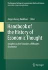 Image for Handbook of the history of economic thought: insights on the founders of modern economics
