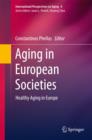 Image for Aging in European societies: healthy aging in Europe