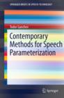 Image for Contemporary methods for speech parameterization