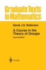 Image for Course in the Theory of Groups : 80
