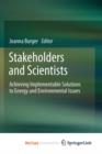 Image for Stakeholders and Scientists