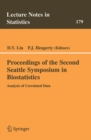 Image for Proceedings of the Second Seattle Symposium in Biostatistics: Analysis of Correlated Data : v. 179