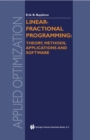 Image for Linear-Fractional Programming Theory, Methods, Applications and Software : v. 84