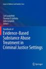 Image for Handbook of evidence-based substance abuse treatment in criminal justice settings