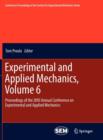 Image for Experimental and applied mechanicsVolume 6 :