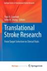 Image for Translational Stroke Research
