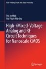 Image for High/mixed-voltage analog and RF circuit techniques for nanoscale CMOS