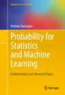 Image for Probability for statistics and machine learning: fundamentals and advanced topics