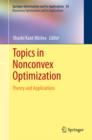 Image for Topics in nonconvex optimization: theory and applications