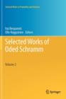 Image for Selected Works of Oded Schramm