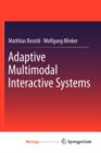 Image for Adaptive Multimodal Interactive Systems