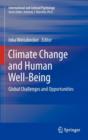 Image for Climate change and human well-being  : global challenges and opportunities