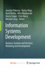 Image for Information Systems Development : Business Systems and Services: Modeling and Development