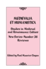 Image for Medievalia et Humanistica, No. 36