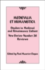 Image for Medievalia et Humanistica, No. 36: Studies in Medieval and Renaissance Culture : 36