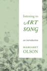 Image for Listening to art song  : an introduction
