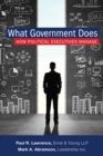 Image for What government does  : how political executives manage