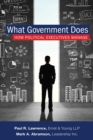 Image for What government does: how political executives manage