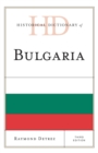 Image for Historical Dictionary of Bulgaria